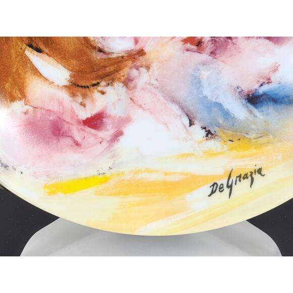 Spring Blossoms Children Of The Sun Year 1987 Fine China 8 1/2" Plate Wall Decor - Picture 8 of 13